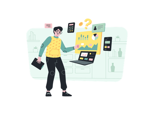 marketing digital illustration